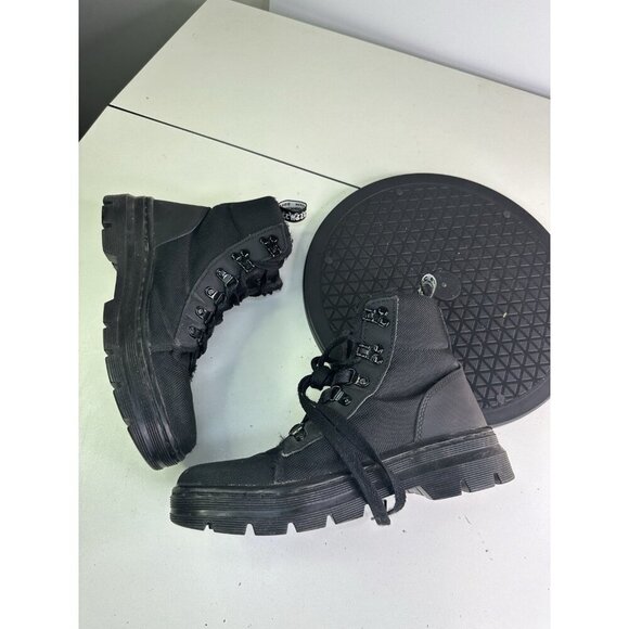 Dr. Martens Sz 7 Combs Tech II Black Combat Boots - Picture 9 of 9
